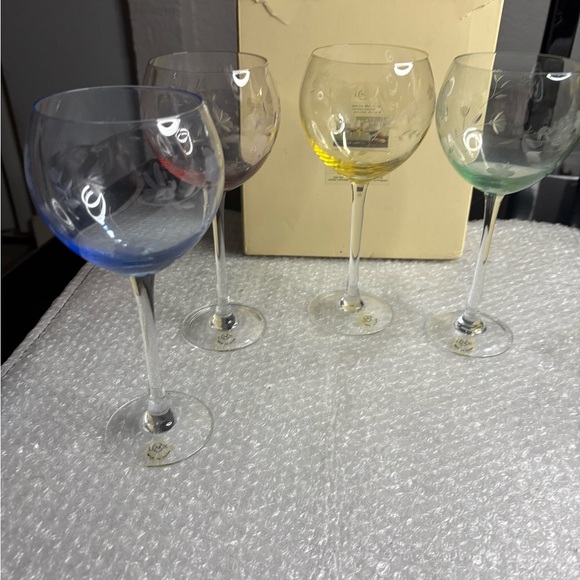 Lenox Butterfly Meadow wine glasses